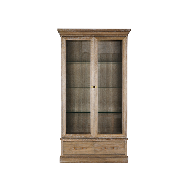 别墅复古风玻璃门展示柜|UM69-8043