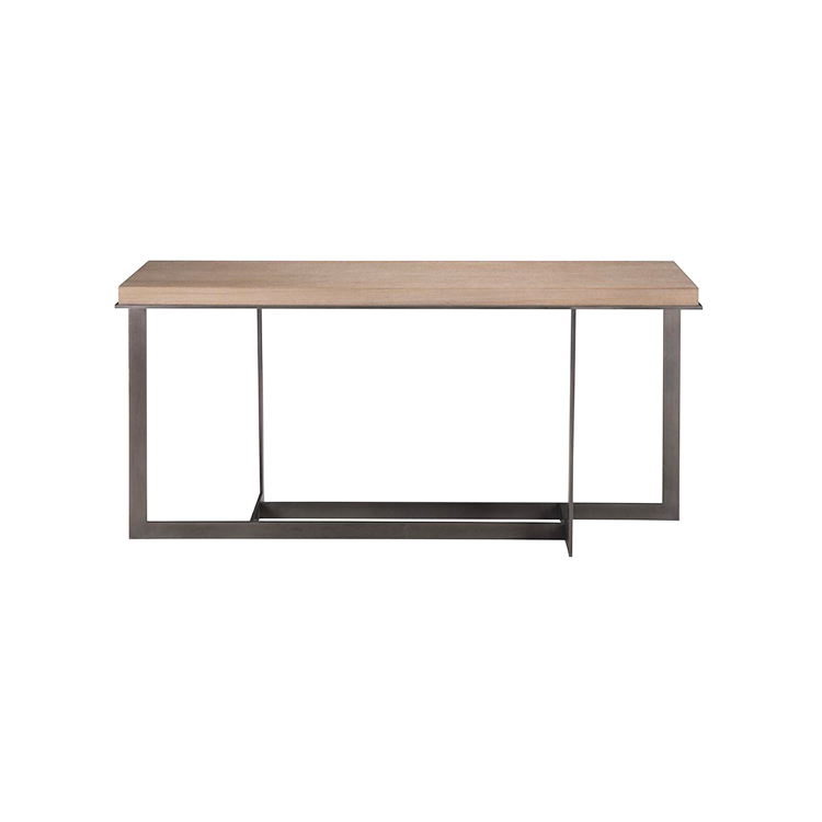 实木面板现代长沙发桌|UM66-8021
