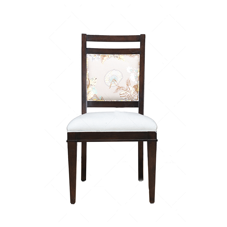 别墅美式软包无扶手椅餐椅|CN02-K1S