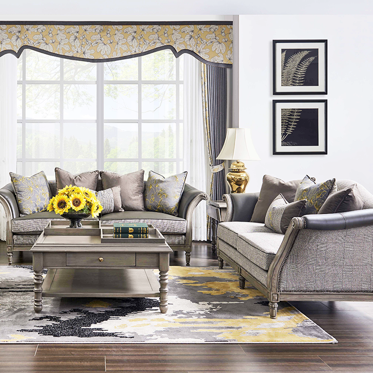 别墅客厅现代感组合沙发|EW02B2